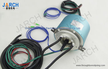 L'électro bague collectrice optique des 2 Manche/bague collectrice tournante de prise électrique, 24-2A fait le tour