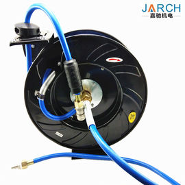 Tuyau automatique escamotable d'expansion de basse pression de bobine de tuyau de l'eau de tuyau d'air noir de la bobine 200psi en tuyau