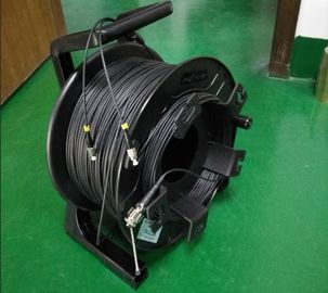 Mode unitaire résistant escamotable optique d'enrouleur de câbles électriques de fibre avec le connecteur d'ODC
