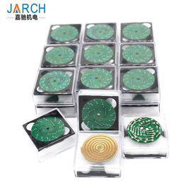 Bague collectrice plate du métal précieux Ip65 des anneaux 1-12 de l'identification 12.7-60mm
