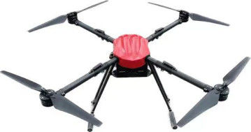 UAV à quatre axes à quatre rotors FOC Drive 3090 Propulseur pliable Drone fixé avec bobine de tuyau rétractable automatique Bobine de câble