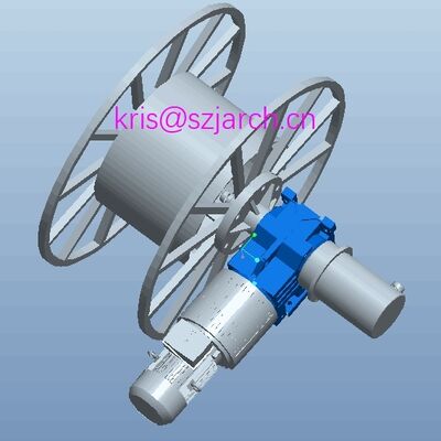 Dévidoir de câble de grue durable pour applications industrielles intensives assurant la gestion des câbles et une durée de vie prolongée