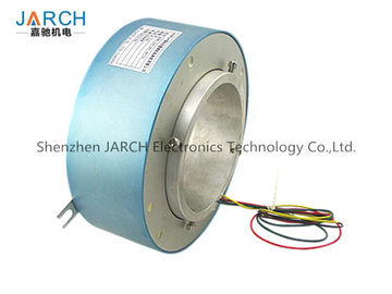 2A | 80A 120mm par la bague collectrice ennuyée/interface électrique rotatoire disponibles avec l'Ethernet