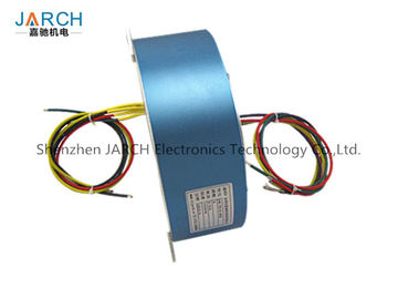 2A | 80A 120mm par la bague collectrice ennuyée/interface électrique rotatoire disponibles avec l'Ethernet