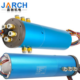 Prise électrique hydraulique pneumatique de joint tournant de bagues coulissantes de Hybrid Air de gaz
