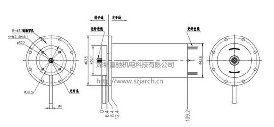 Bague collectrice rotatoire de connecteur de l'avance SMA de 2000RPM 300mm