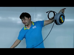 Mini enrouleur de câble avec câble d'alimentation HDMI/CAT5/CAT6